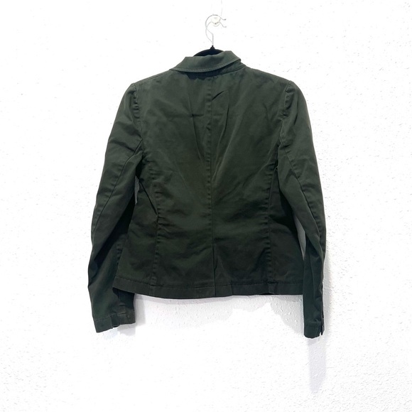 Theory single-breasted Green Tailored Blazer - Picture 6 of 6